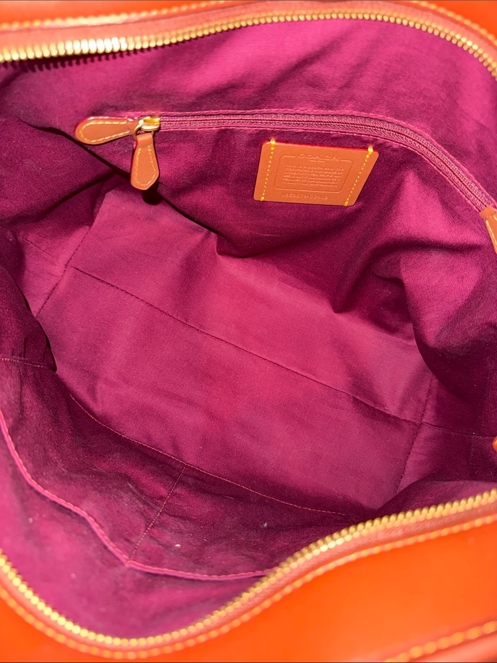 Coach Bag Taylor Brown Signature Coated Canvas Tote with Leather Trim - Picture 13 of 17